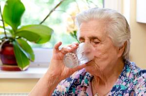 Déshydratation des personnes âgées