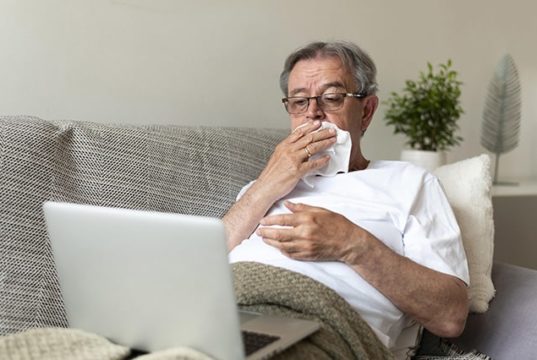 rhume personne âgée