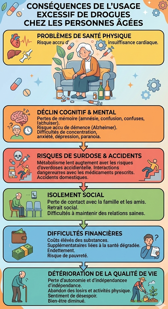 consommation drogues personne âgée